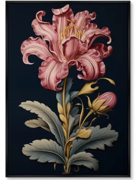 Постер на холсте Lonely flower 75X105 CM