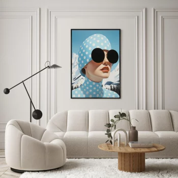 Постер на холсте Vibe collection 75X105 CM