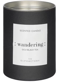 Свеча ароматическая The Olphactory Wandering Black Goji berries 40 часов горения
