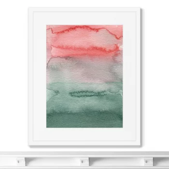 Постер в раме The sky just before sunrise 42X52 CM