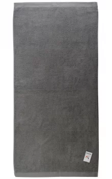 Полотенце банное 150X90 CM темно-серого цвета