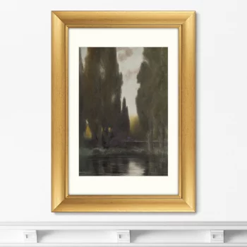 Постер In the Pontine Marshes 51X71 CM