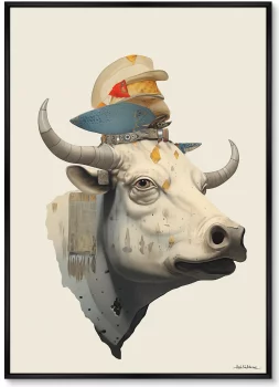 Набор из двух постеров на холсте Cow Dreams 75X105 / 75X105 CM