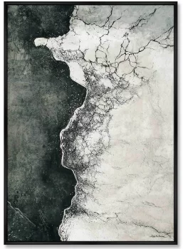 Набор из двух постеров на холсте In the Rhythm of Permafrost 75X105 / 75X105 CM