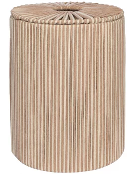 Корзина плетеная Dholak Beige Ethnic 30X30X40 CM
