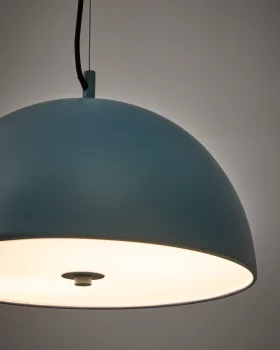 Потолочный светильник Catlar из металла с синим окрашенным покрытием 40 CM
