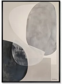 Композиция из двух репродукций картин на холсте Spatial forms 75X105 / 75X105 CM