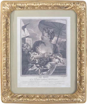Панно настенное Lady With the Umbrella 25X30 CM