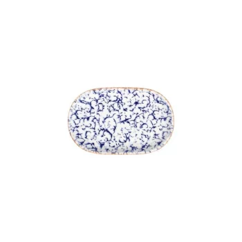 Venecia Navy Блюдо овальное 18см ID Fine [12]