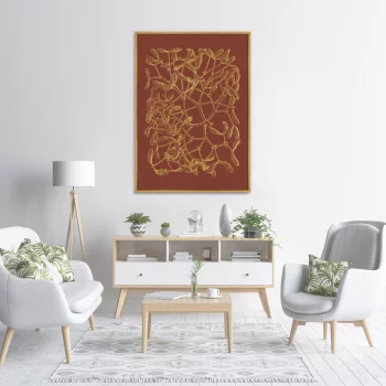 Постер на холсте The Medieval period 75X105 CM