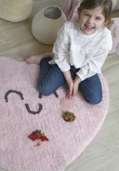 Хлопковый ковёр Happy Heart 90X105 CM