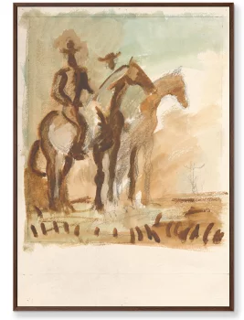 Репродукция картины на холсте Study of the Watch 75X105 CM