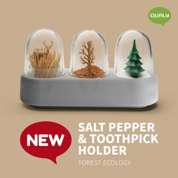 Набор емкостей для специй и зубочисток Forest Ecology