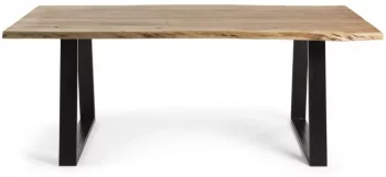 Обеденный стол из массива акации Sono 180X90X76 CM