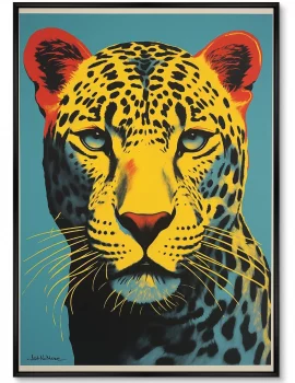 Постер на холсте The Kitty 75X105 CM