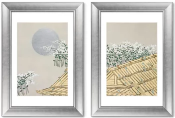 Диптих House from Momoyogusa Flowers 51X71 / 51X71 CM