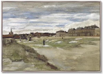 Постер Bleachery at Scheveningen 105X75 CM