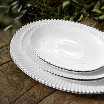 Блюдо овальное Pearl 34X25 CM