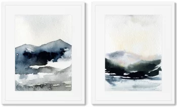 Диптих Nordic landscape 42X52 / 42X52 CM