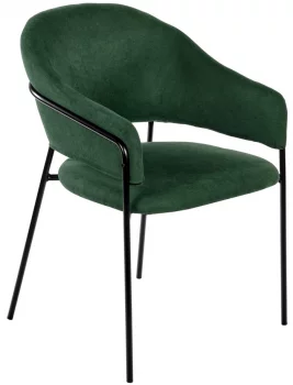 Стул Felix 57X52X82 CM тёмно-зелёный