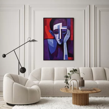 Постер на холсте The Tired One 75X105 CM