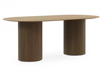 Овальный обеденный стол Mono Stripe 200X100X75 CM