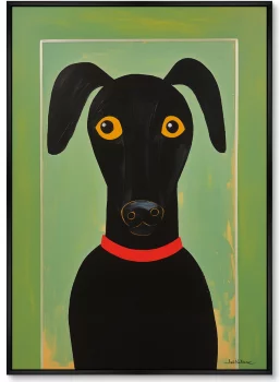 Набор из двух постеров на холсте Dog 75X105 / 75X105 CM