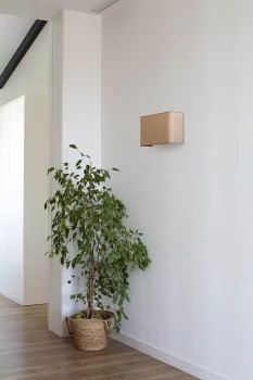 Горизонтальный настенный светильник Otton RCT из джута 37X20X10 CM