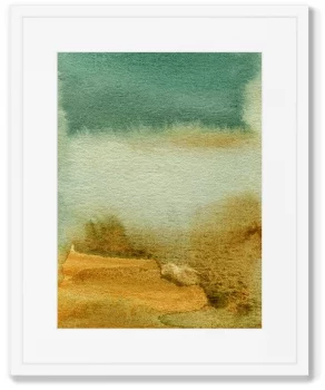Постер в раме Water eadge at the river bank 42X52 CM