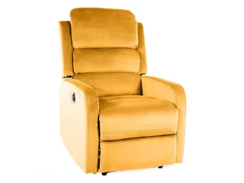 Кресло Signal PEGAZ VELVET BLUVEL 68 раскладное (карри)