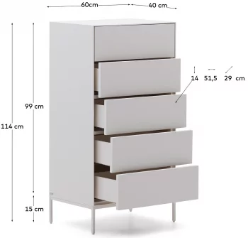 Шифоньер Vedrana 60X40X114 CM