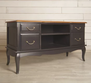 Комод под TV Leontina Black 120X50X34 CM