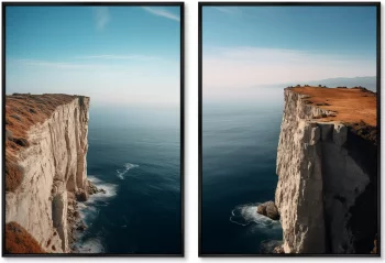 Набор из двух постеров на холсте Majestic rocks 75X105 / 75X105 CM