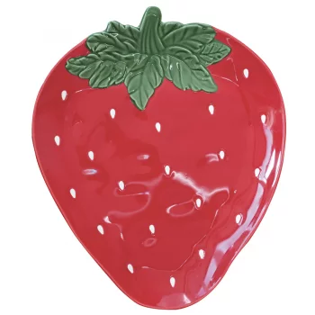 Тарелка jardin des fraises, 25,5х21 см