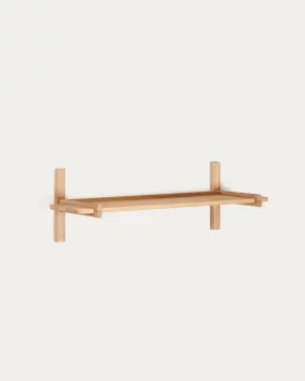 Модульная полка Sitra из массива дуба, натуральная отделка 90X30.5X28 CM