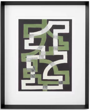 Композиция из двух постеров Window Trellis by Michael Willett 74X89 / 74X89 CM