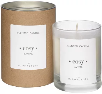 Свеча ароматическая The Olphactory Cosy Sandalwood 40 часов горения