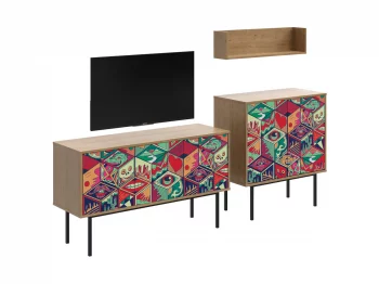 Композиция Boho Color 1 208X40X90,5 CM