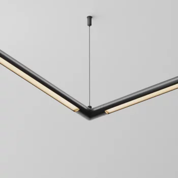 Угловой коннектор Accessories for system Shelf черный