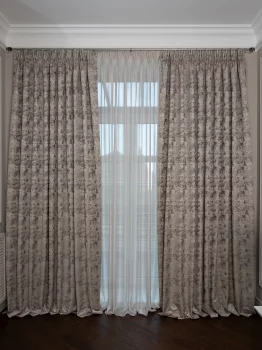 Портьера Mirage бронза 260X275 CM