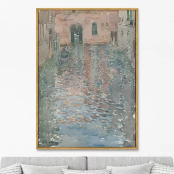 Постер на холсте Venetian Canals 75X105 CM