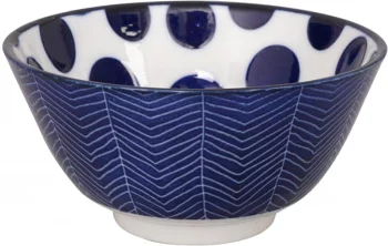Чаша Rice bowl 12X7 CM узор круги
