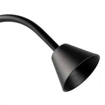 Уличный светильник-столбик на штыке черный LED 3W 2700K LILY 650 27X8,5X65 CM