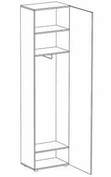 Шкаф Modus 60X40X233 CM