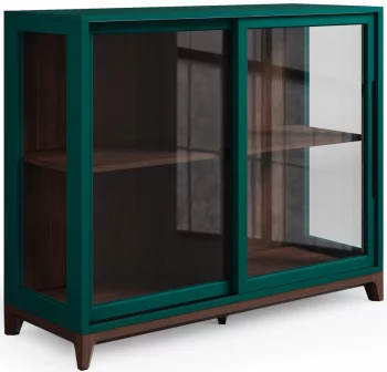 Низкая витрина Case 121X45X100 CM