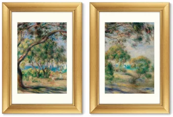 Диптих Bois de la Chaise 51X71 / 51X71 CM