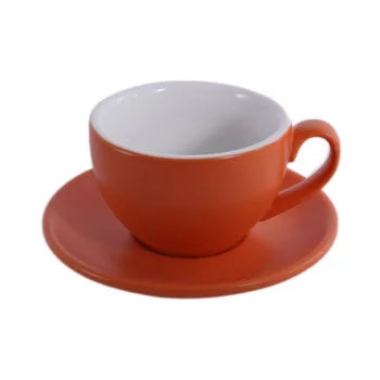 Чайная пара 200 мл оранжевая матовая Barista (Бариста) P.L. Proff Cuisine [6]