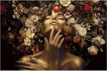 Постер на стекле Fiorella 180X120 CM