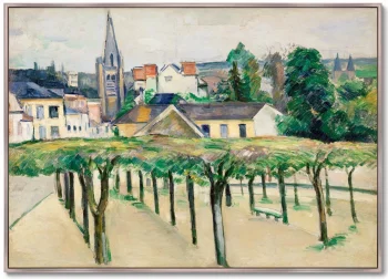 Постер Place de village 105X75 CM