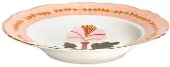 Суповая фарфоровая тарелка Botanica Ø23 CM